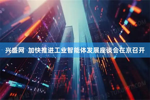 兴盛网  加快推进工业智能体发展座谈会在京召开