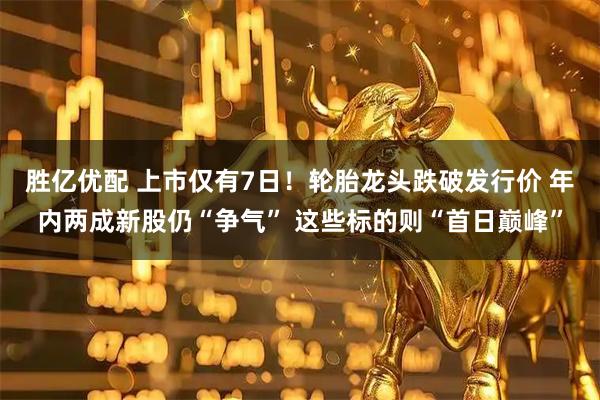 胜亿优配 上市仅有7日！轮胎龙头跌破发行价 年内两成新股仍“争气” 这些标的则“首日巅峰”